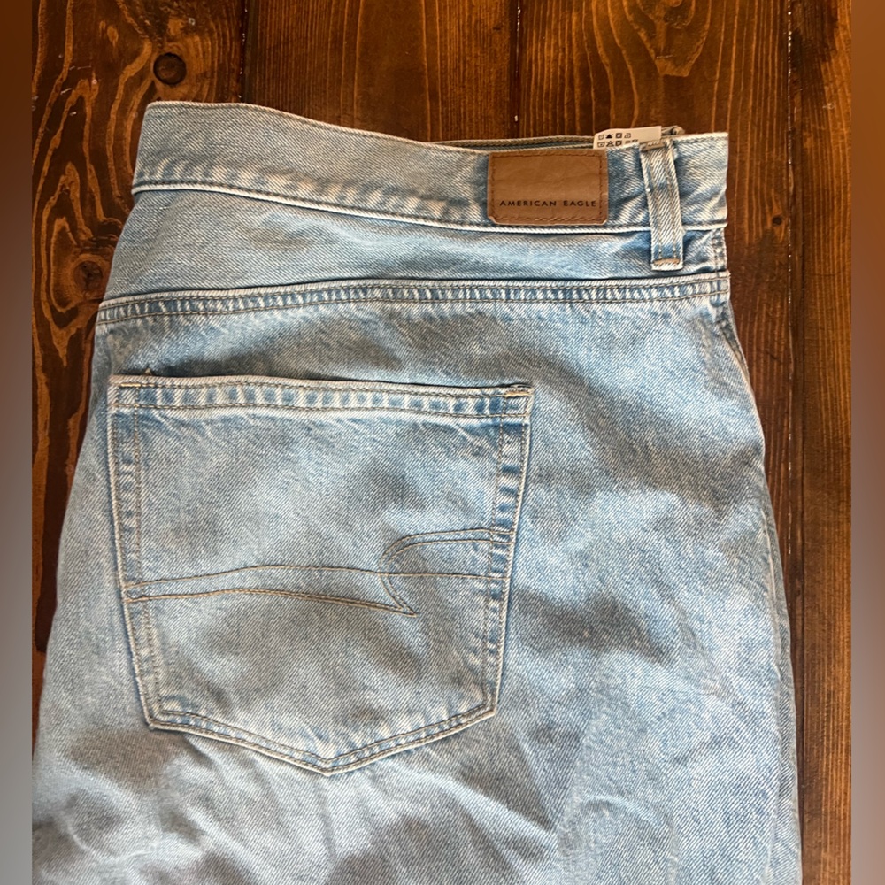 American Eagle Outfitters Blue Straight Leg Jean